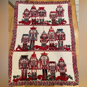Vintage Nutcracker Tapestry blanket